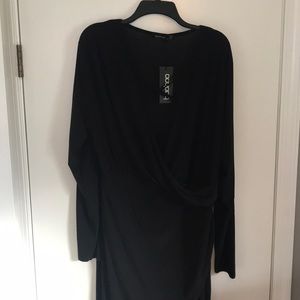 Boohoo new with tags midi wrap dress